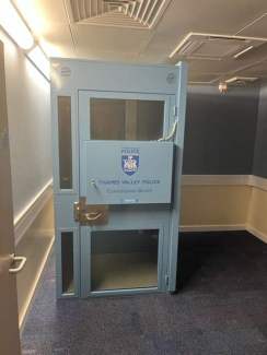 Safe consultation booth